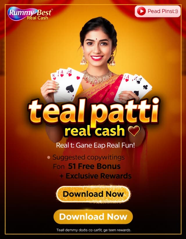Teen Patti Real Cash Banner